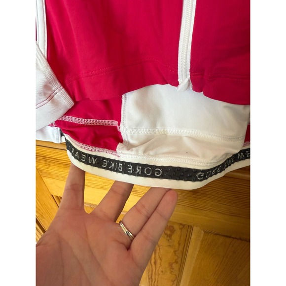 Gore Bike Wear Long Sleeve Cycling Jersey Full Zip Pink White XXL - Picture 5 of 12